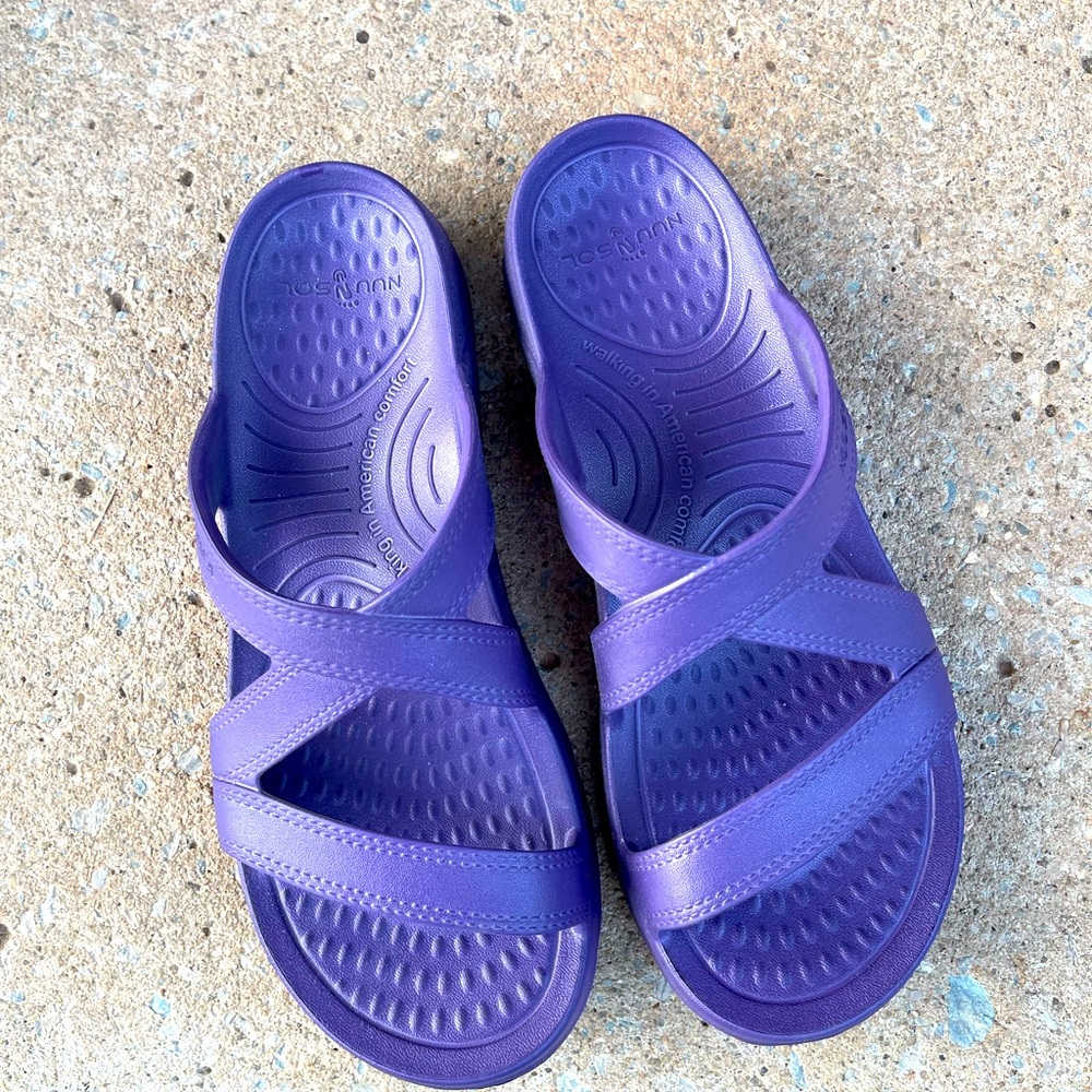 NuuSol Womens Hailey Slide Sandals